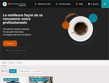 Tablet Screenshot of myteleworker.com